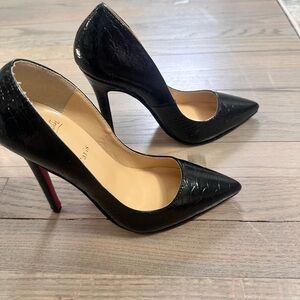 Black Stiletto Heels